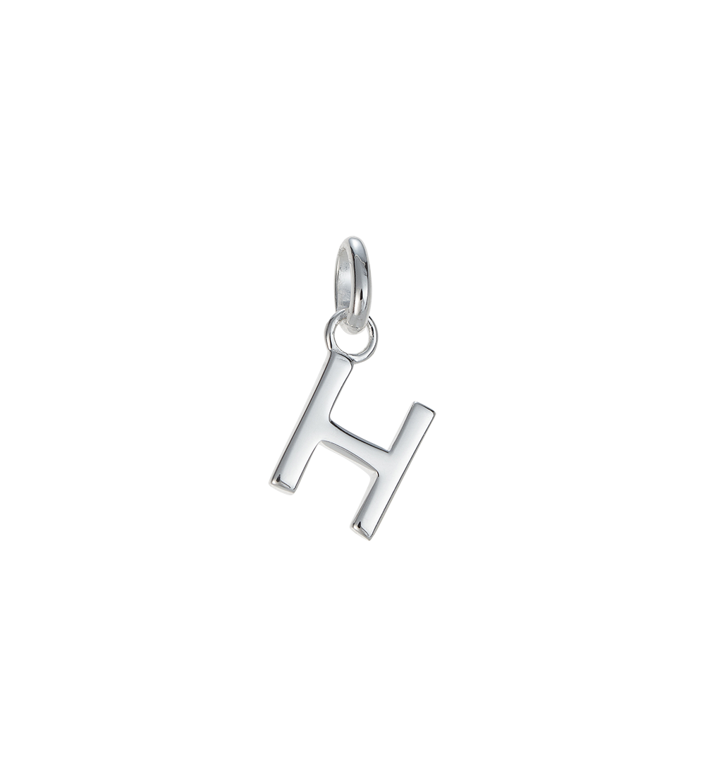 OUTLINE INITIAL A-Z (STERLING SILVER)