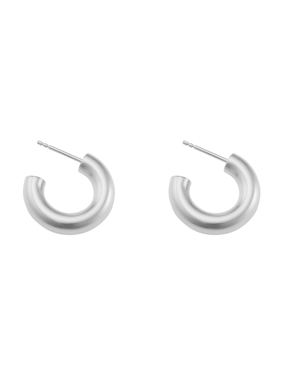 JARDIN HOOPS MEDIUM (STERLING SILVER)