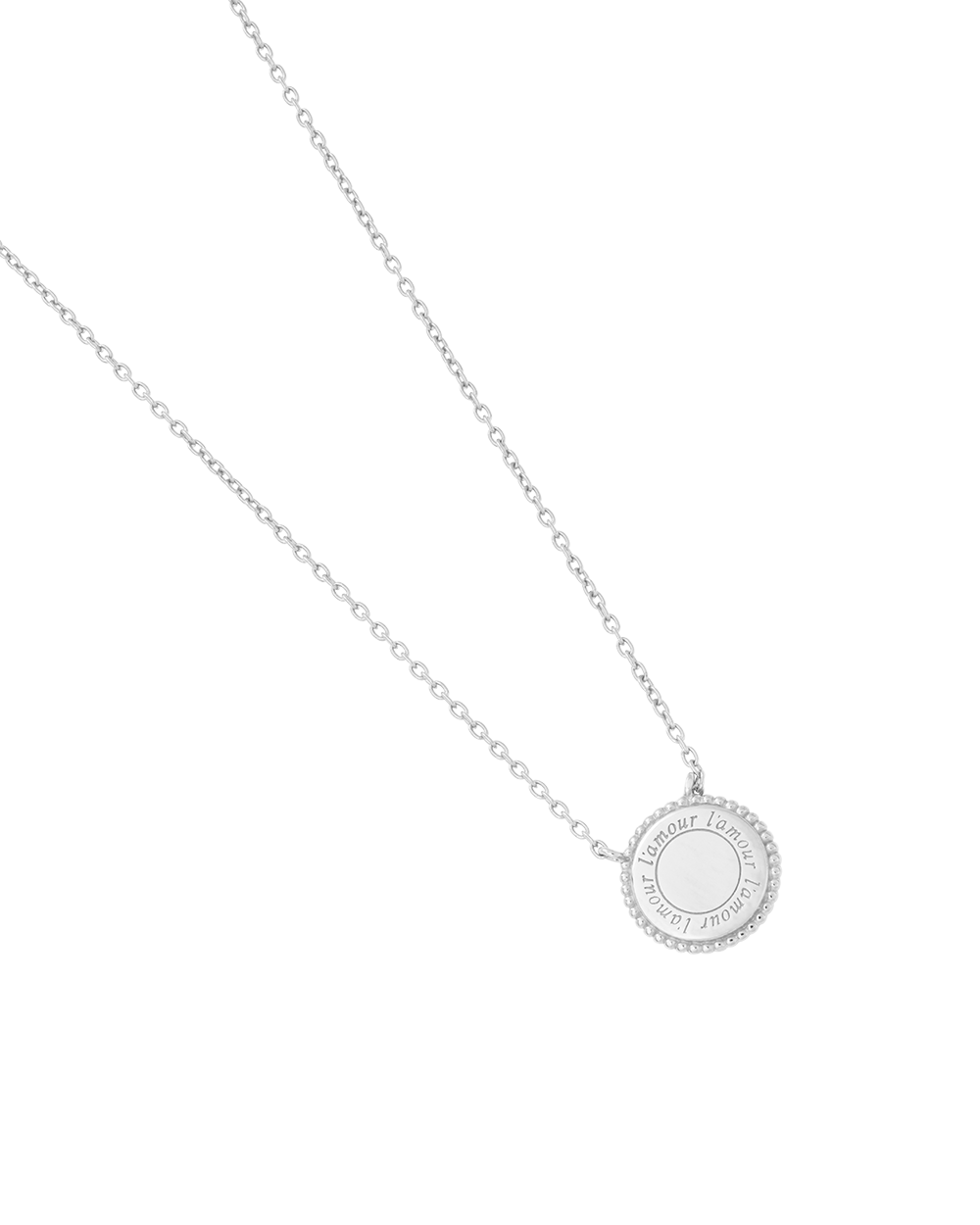 L'AMOUR NECKLACE (STERLING SILVER)