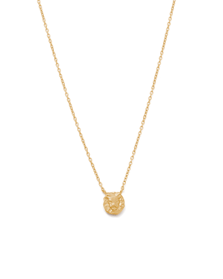 LEO STAR SIGN NECKLACE (18K GOLD VERMEIL) IMAGE 1