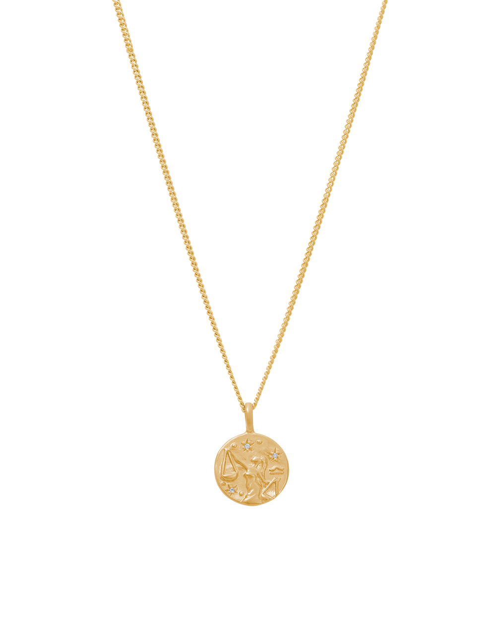 PETITE ZODIAC NECKLACE (18K GOLD VERMEIL)