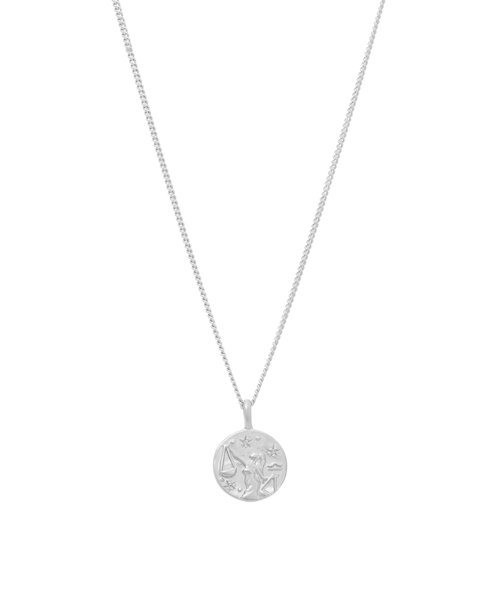 PETITE ZODIAC NECKLACE (STERLING SILVER)