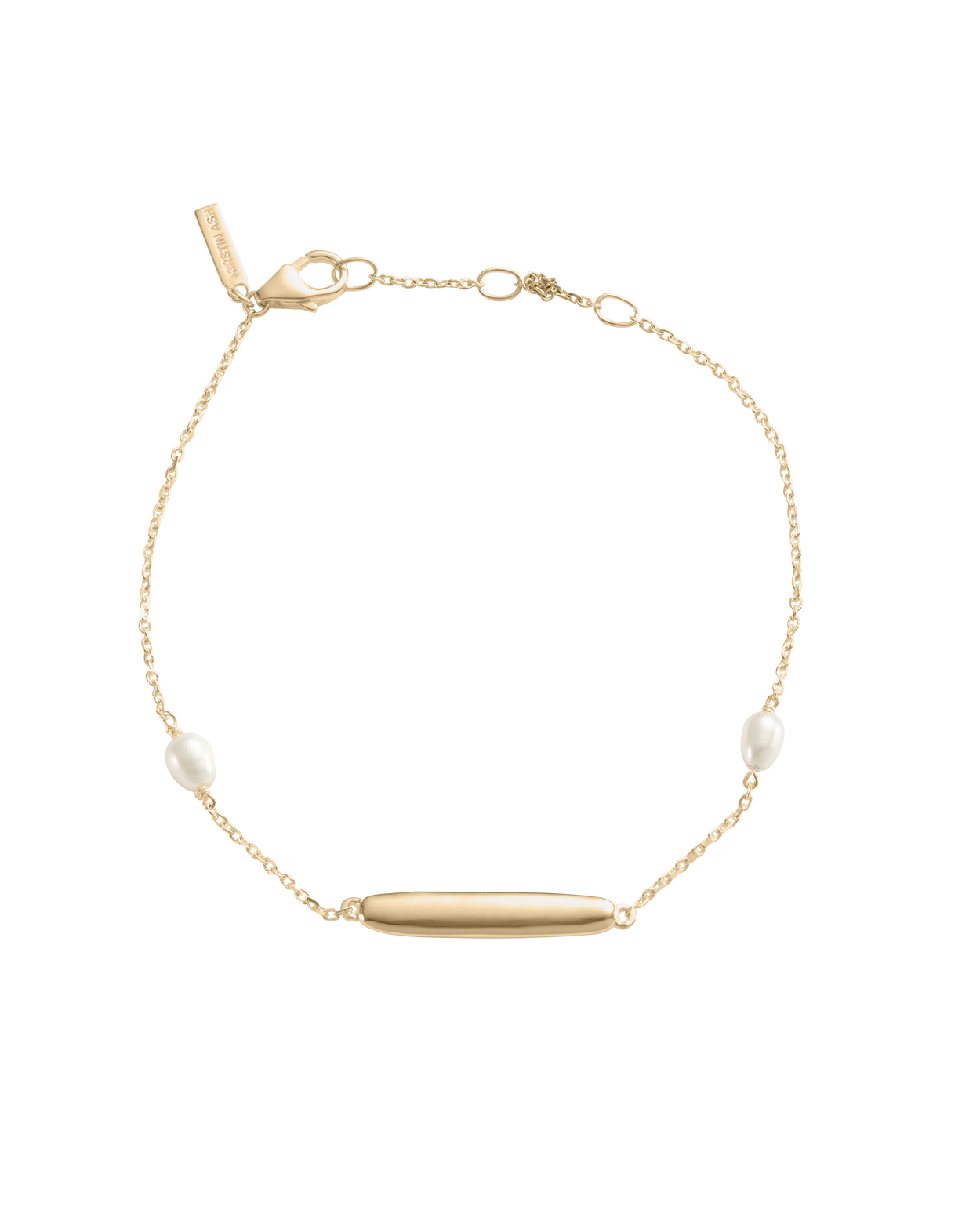 MARIS ENGRAVABLE BRACELET (18K GOLD VERMEIL) IMAGE 1