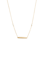 MARIS ENGRAVABLE NECKLACE (18K GOLD VERMEIL)