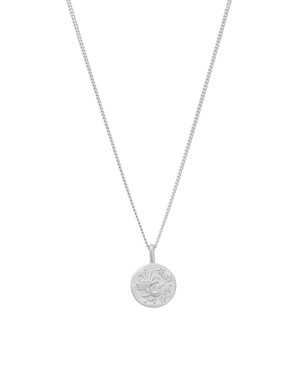 PETITE ZODIAC NECKLACE (STERLING SILVER)