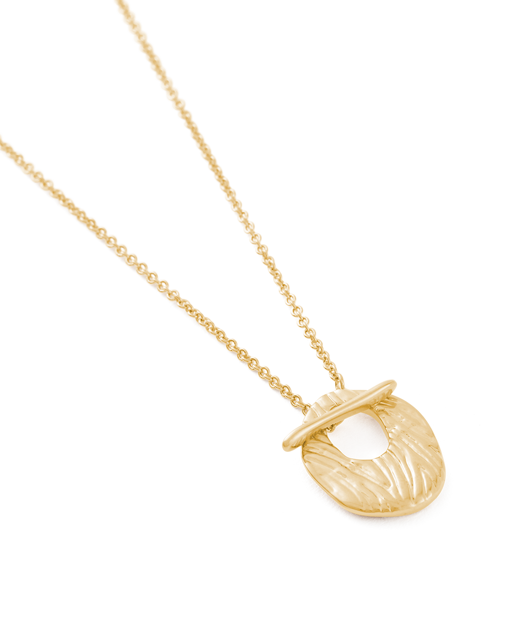 REFLECTION NECKLACE (18K GOLD PLATED)