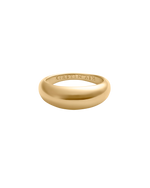 RITUAL DOME RING (18K GOLD PLATED)