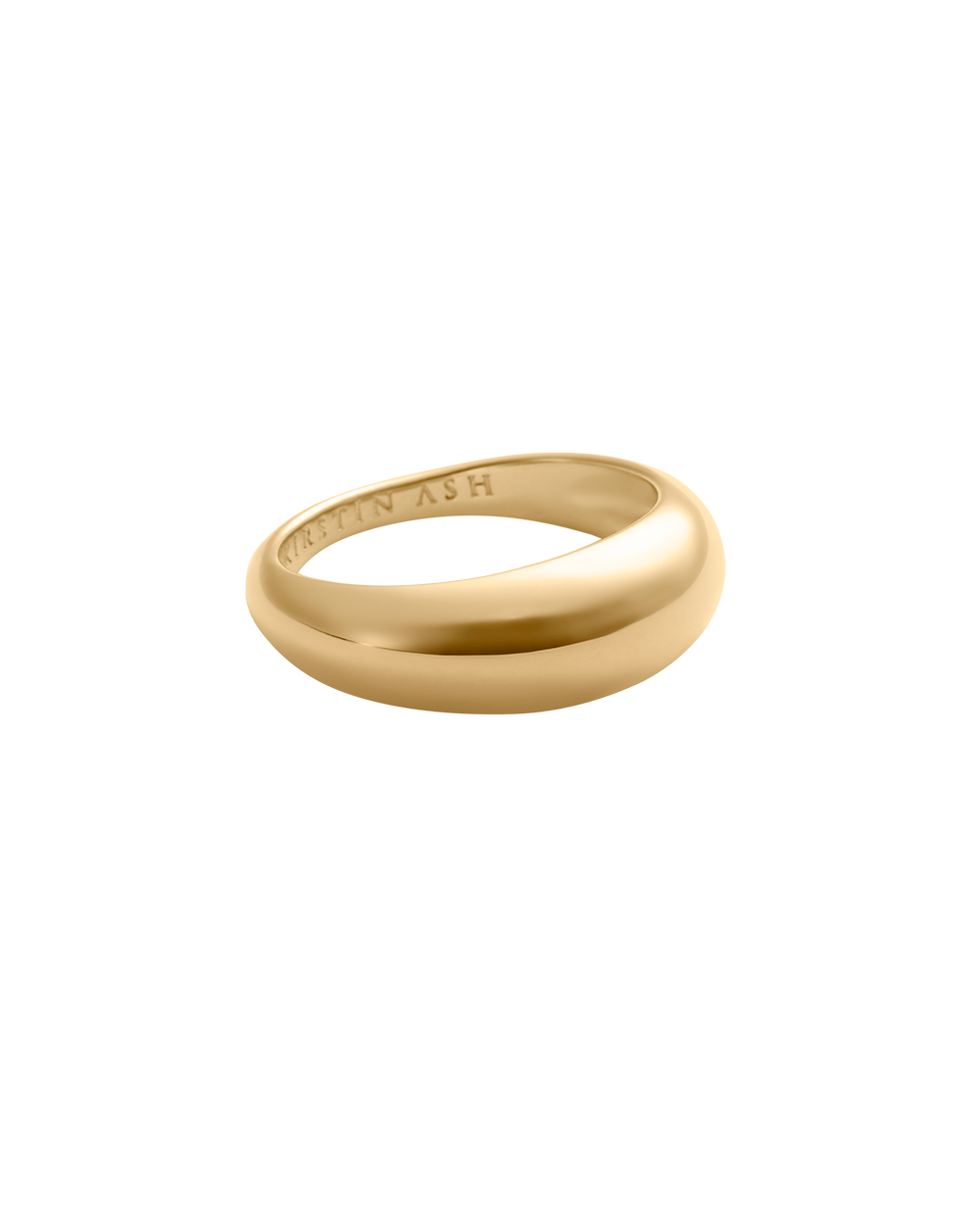 RITUAL DOME RING (18K GOLD PLATED)