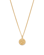 SAGITTARIUS PETITE ZODIAC NECKLACE (18K GOLD VERMEIL)