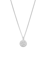 SAGITTARIUS PETITE ZODIAC NECKLACE (STERLING SILVER)