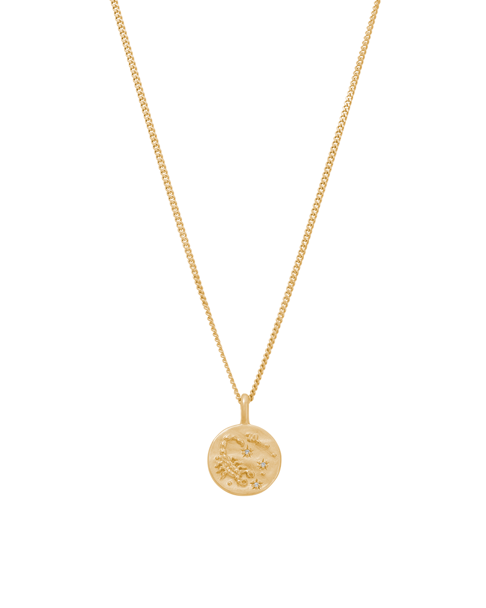 PETITE ZODIAC NECKLACE (18K GOLD VERMEIL)