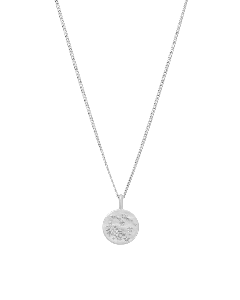 PETITE ZODIAC NECKLACE (STERLING SILVER)