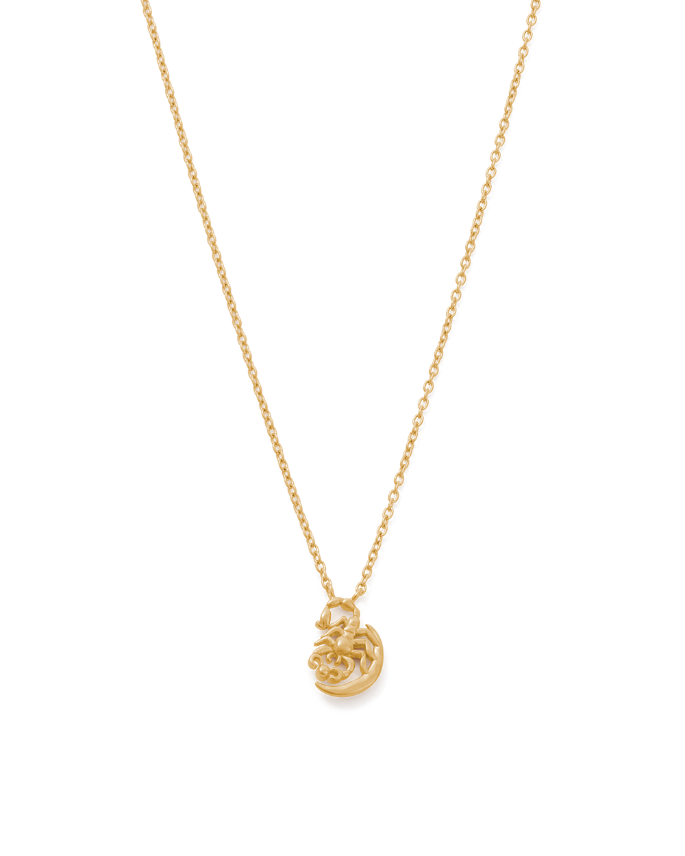 SCORPIO STAR SIGN NECKLACE 18K GOLD VERMEIL KIRSTIN ASH