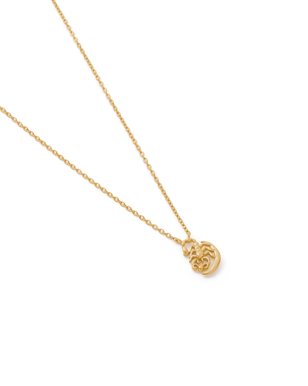 SCORPIO STAR SIGN NECKLACE (18K GOLD VERMEIL)