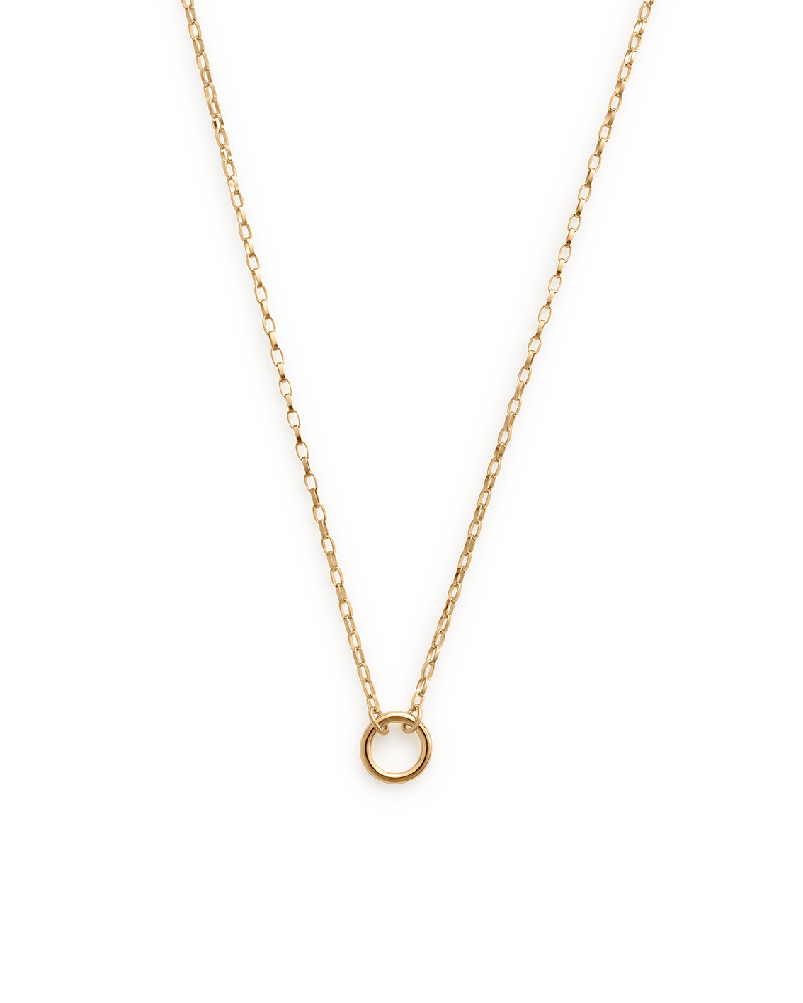 STILLNESS NECKLACE (18K GOLD PLATED)