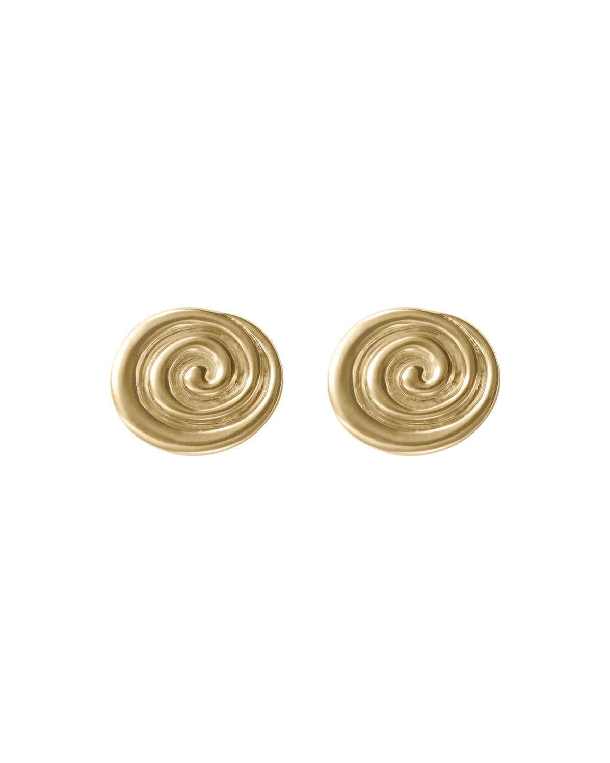 TEMPO OVERSIZED STUDS (18K GOLD PLATED)
