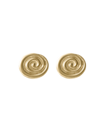 TEMPO OVERSIZED STUDS (18K GOLD PLATED)