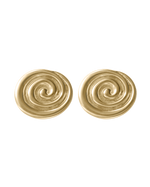 TEMPO OVERSIZED STUDS (18K GOLD PLATED)