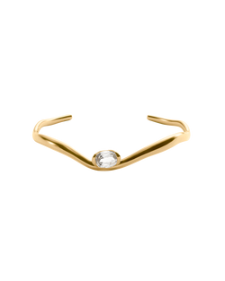 UNFOLD CUFF (18K GOLD PLATED)