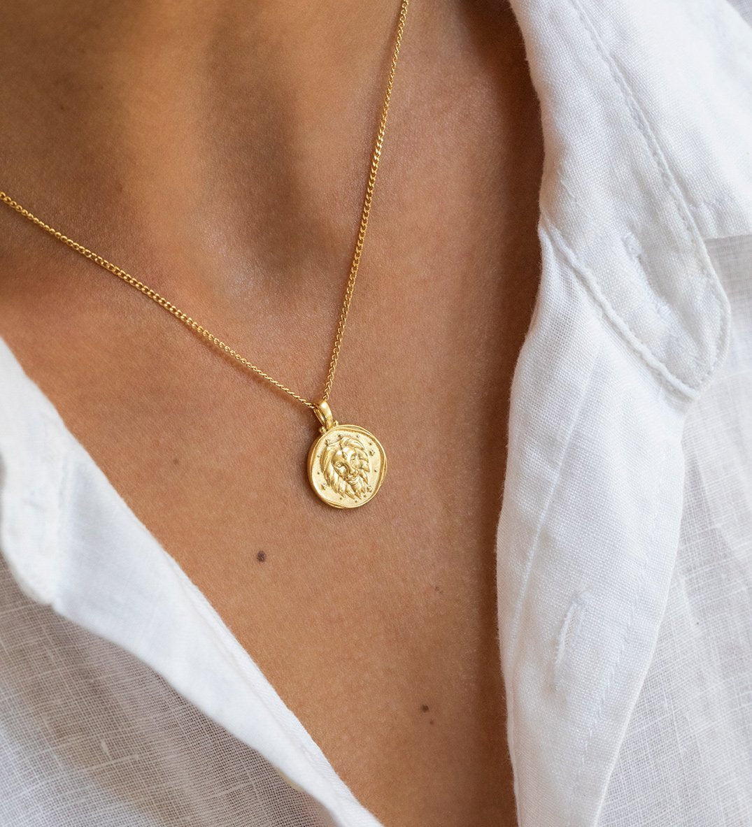 Gold Zodiac Necklace (Choice of Star Signs) – KerrieBerrie Beads & Jewellery