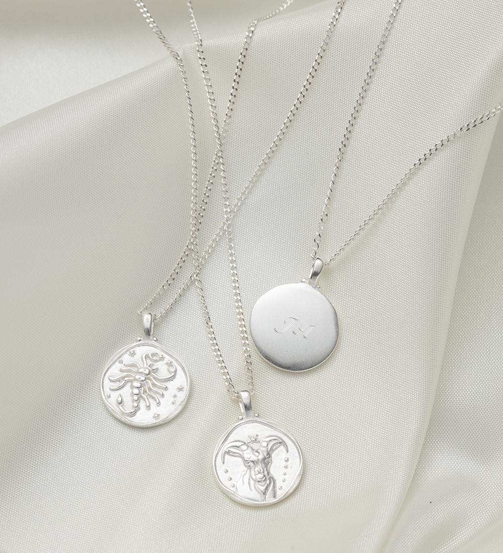 CAPRICORN ZODIAC NECKLACE STERLING SILVER KIRSTIN ASH Australia