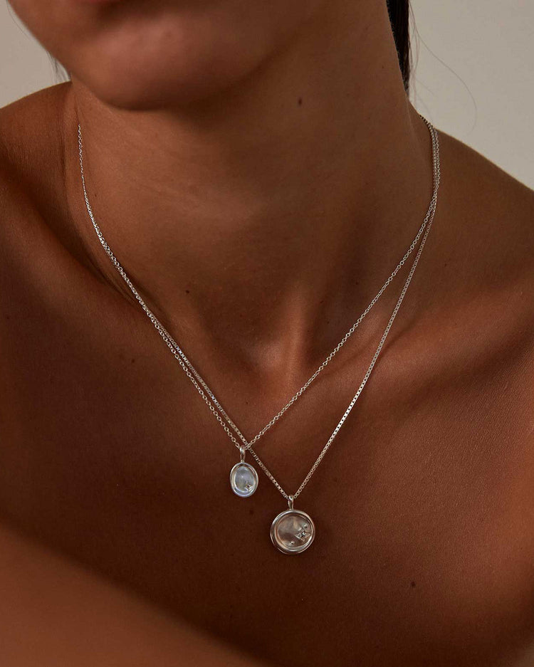 ALIGN NECKLACE (STERLING SILVER)