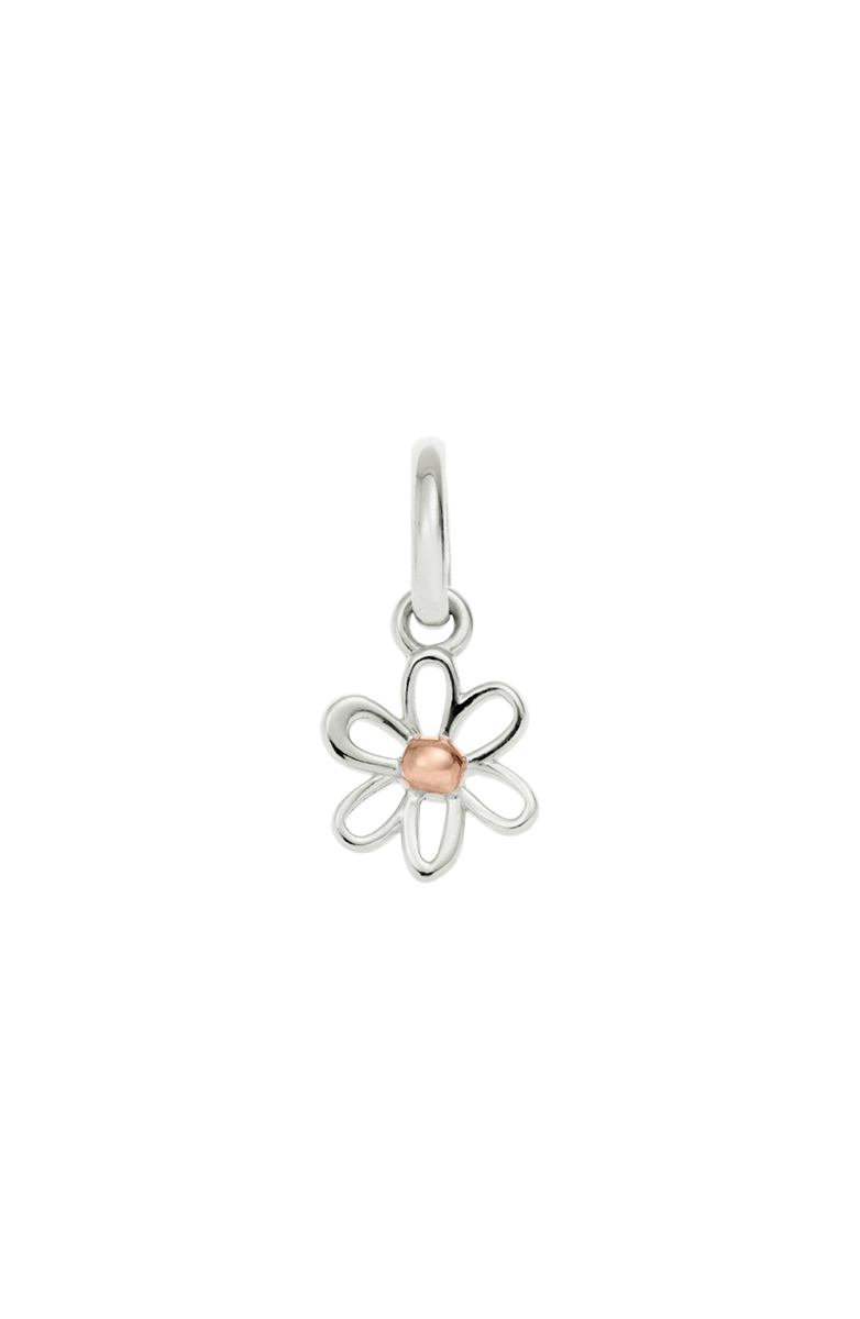 FLOWER CHARM (MIXED METAL) - IMAGE 1