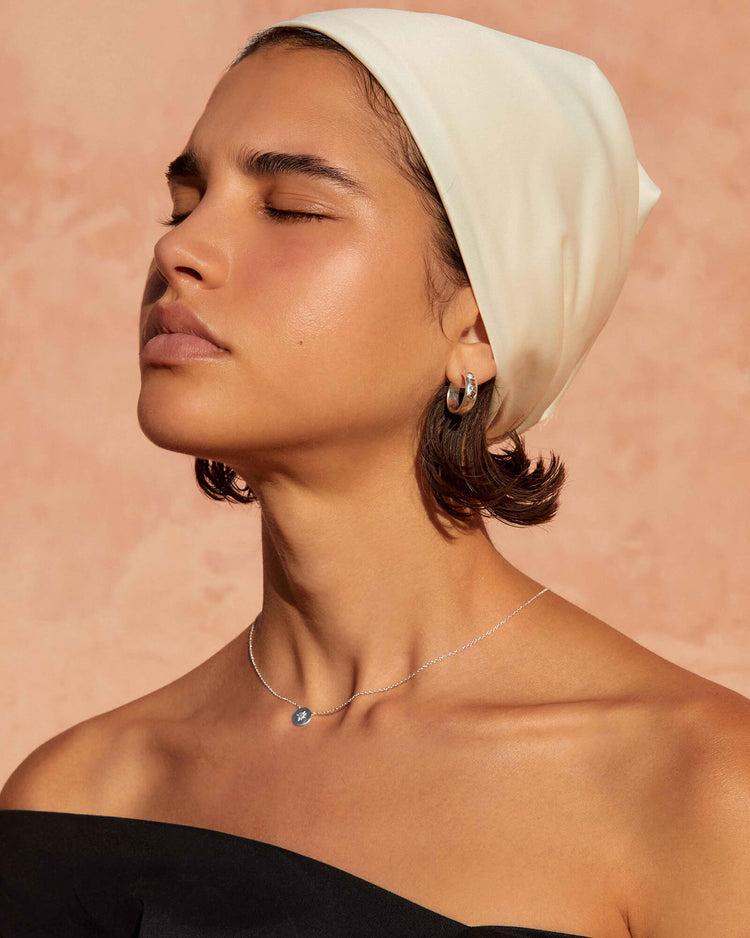 FOLLOW THE SUN TOPAZ NECKLACE (18K GOLD VERMEIL)