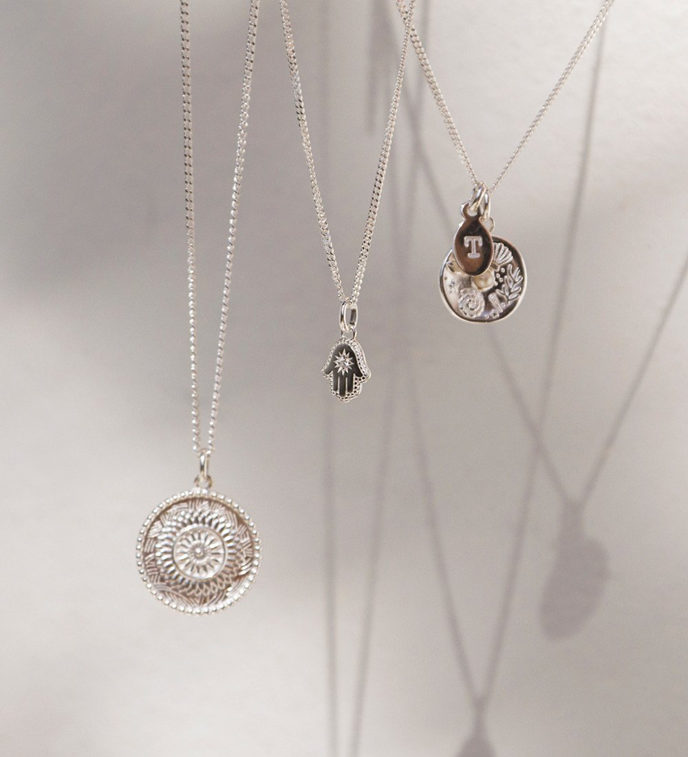 TINY BY THE SEA COIN (STERLING SILVER) – KIRSTIN ASH (Australia)