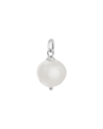 LARGE FRESHWATER PEARL (STERLING SILVER) - IMAGE 1