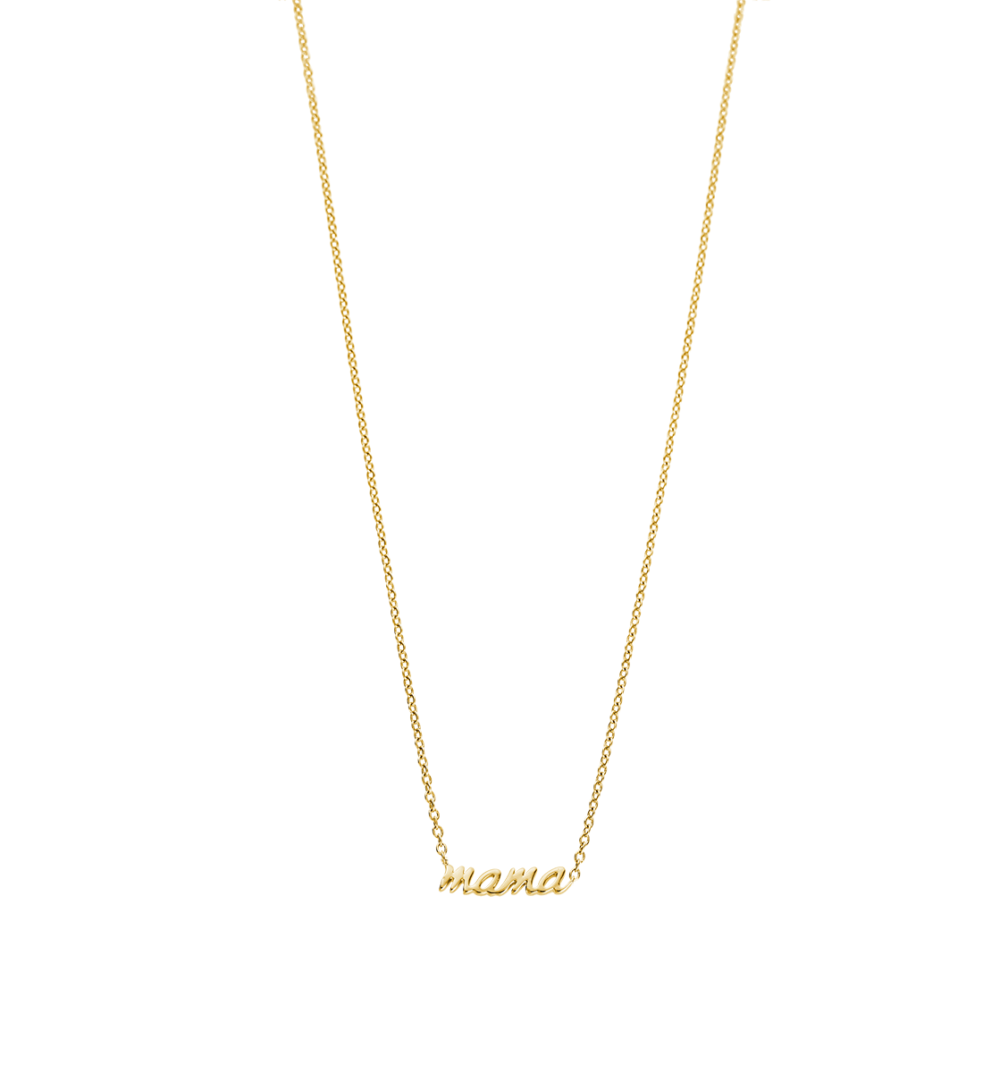 MAMA NECKLACE (18K GOLD PLATED)