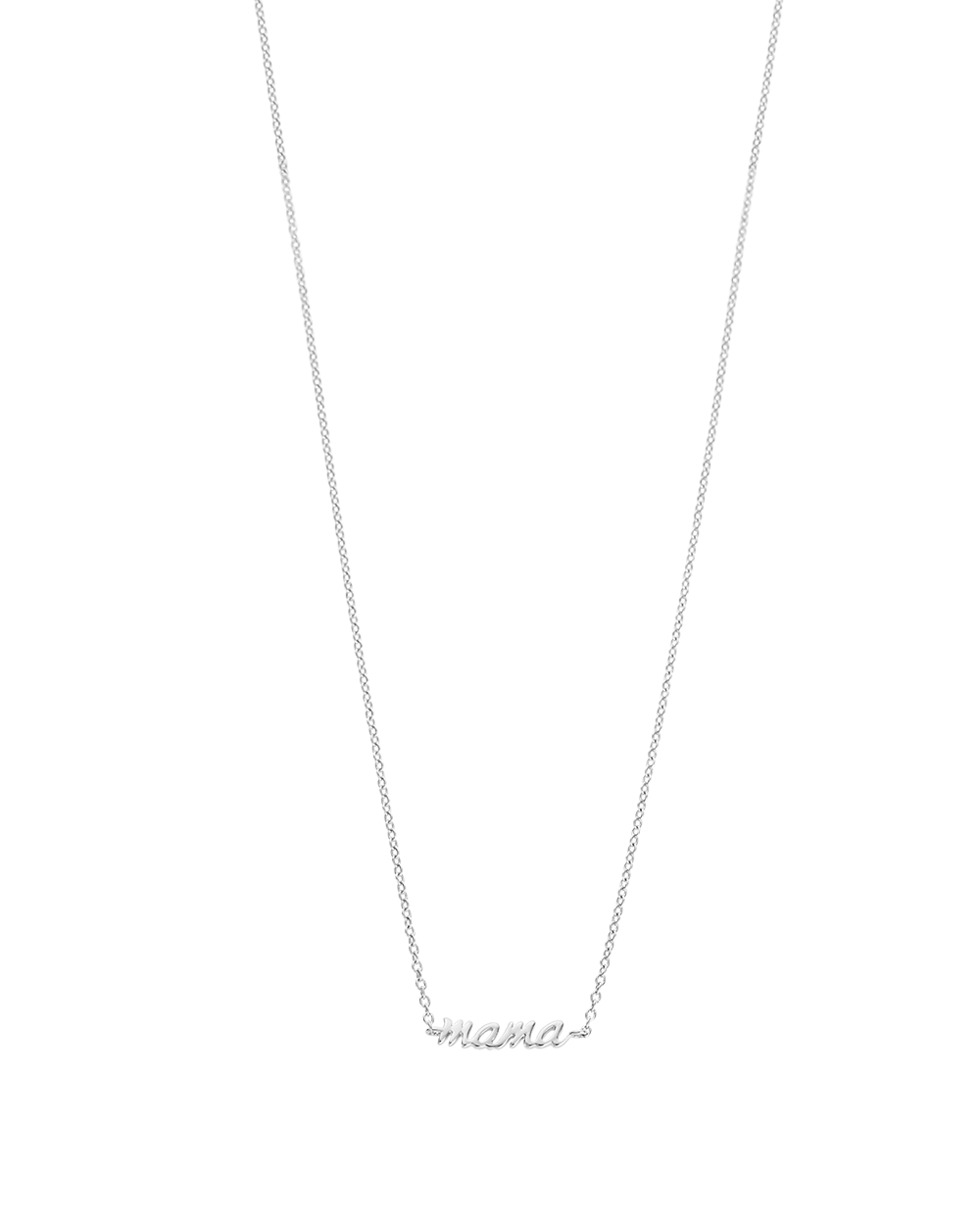 MAMA NECKLACE (STERLING SILVER) - IMAGE 1
