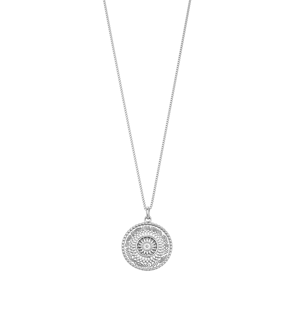 TRAVELLER COIN NECKLACE (STERLING SILVER) – KIRSTIN ASH (Australia)