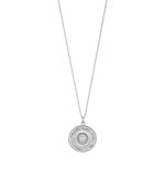 TRAVELLER COIN NECKLACE (STERLING SILVER) - IMAGE 1