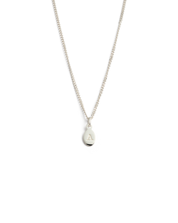 INITIAL NECKLACE A-Z (STERLING SILVER) IMAGE 1