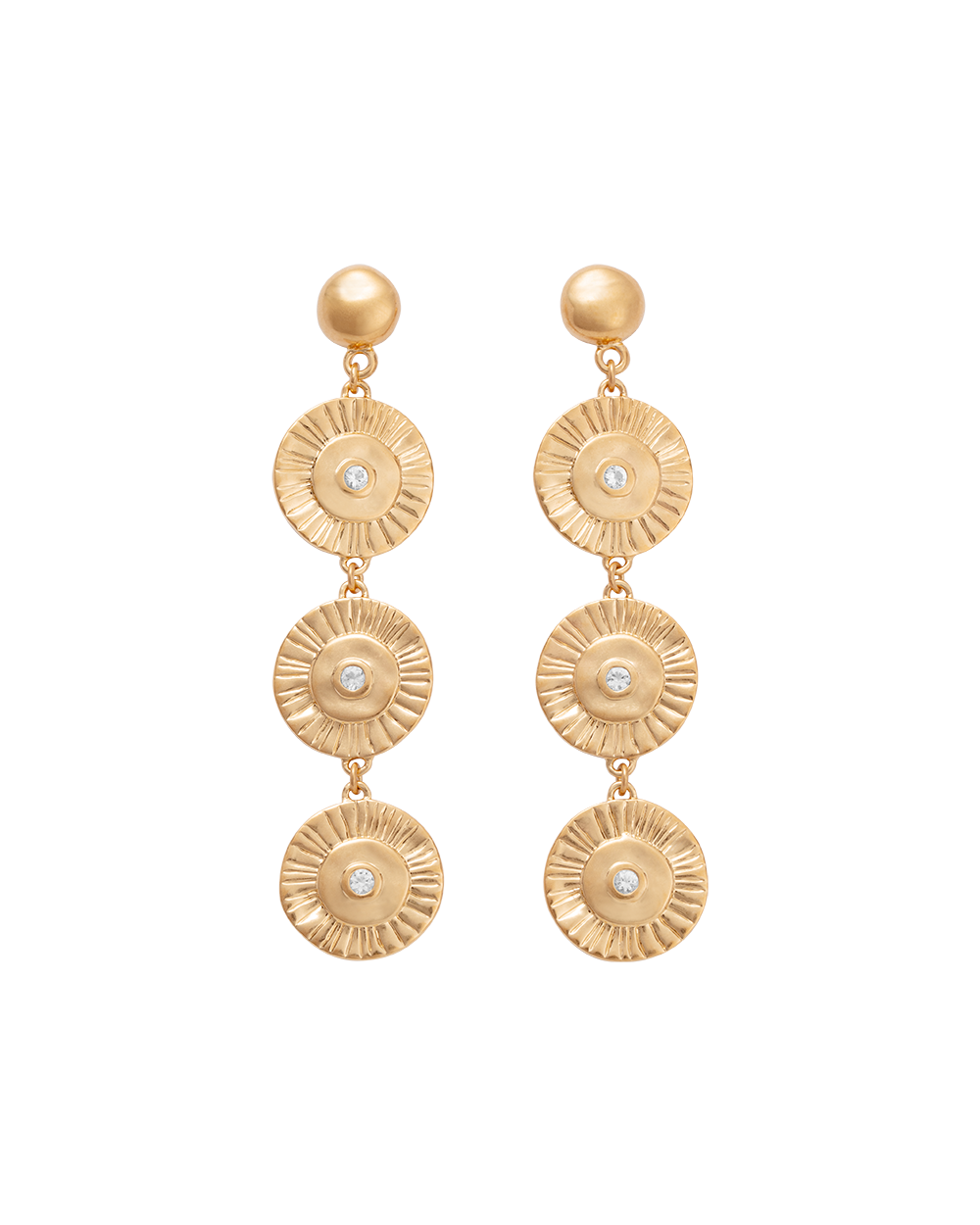 AFTERGLOW EARRINGS (18K GOLD PLATED)