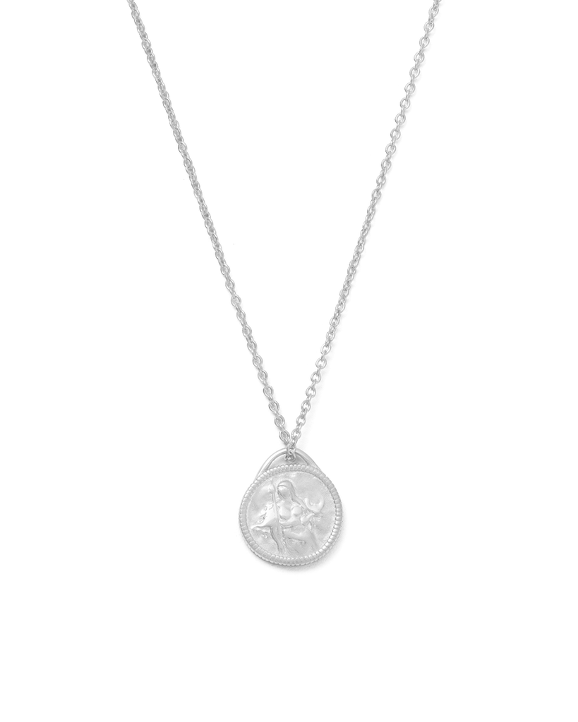 Alchemise Coin Necklace Sterling Silver Kirstin Ash Australia