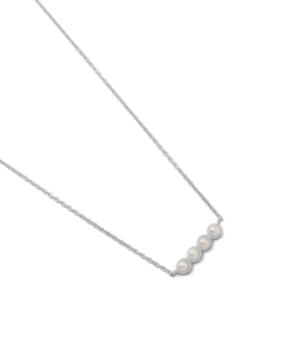 ALCHEMISE PEARL NECKLACE (STERLING SILVER)