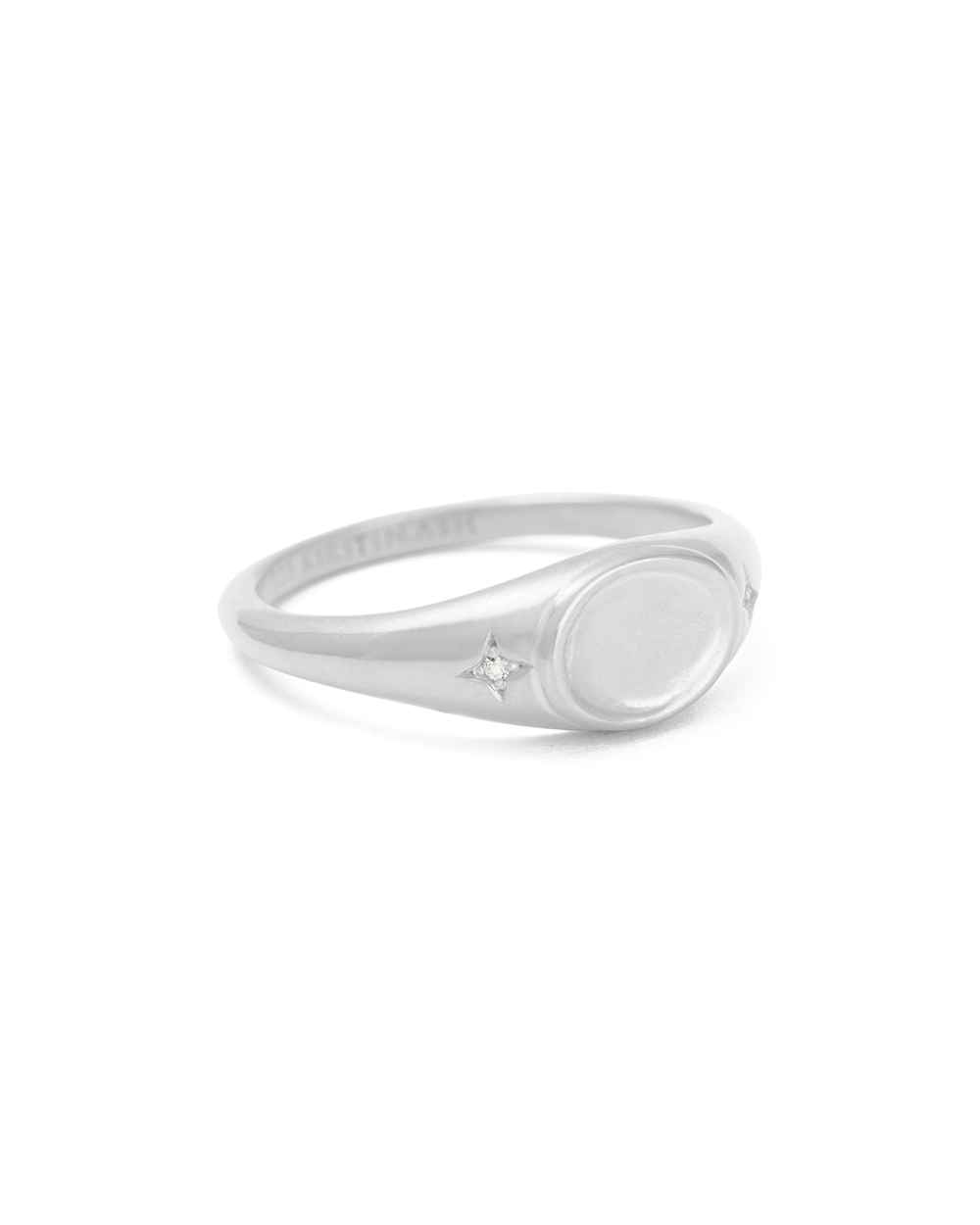 ALIGN SIGNET RING (STERLING SILVER)