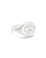 ARIES SIGNET RING (STERLING SILVER) - IMAGE 1