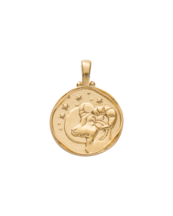 ARIES ZODIAC (18K GOLD VERMEIL) IMAGE 1