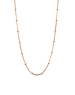 BESPOKE BALL CHAIN 18K ROSE GOLD VERMEIL KIRSTIN ASH Australia