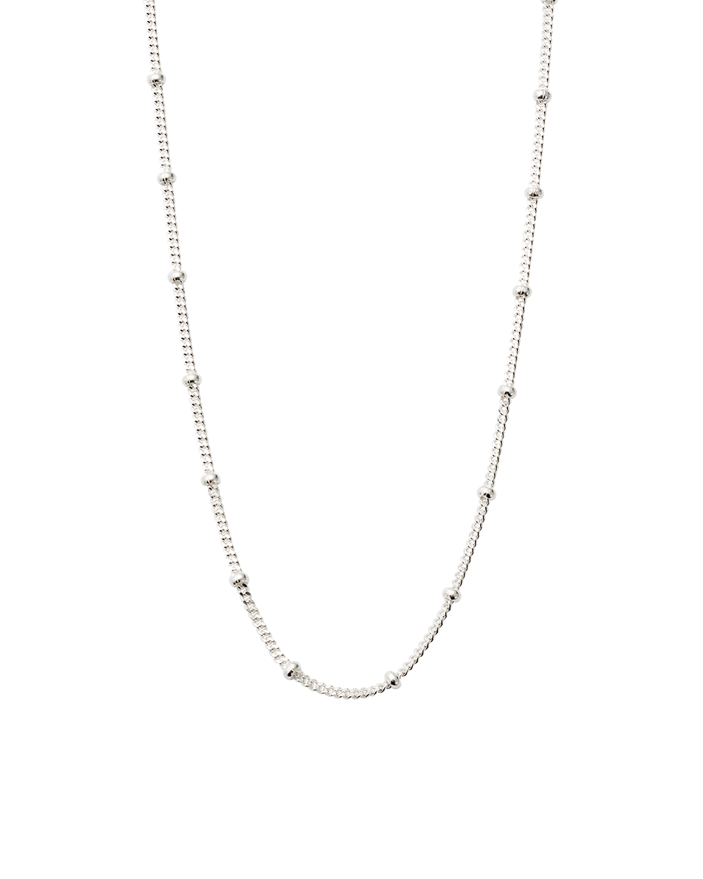 BESPOKE BALL CHAIN (STERLING SILVER) – KIRSTIN ASH (Australia)