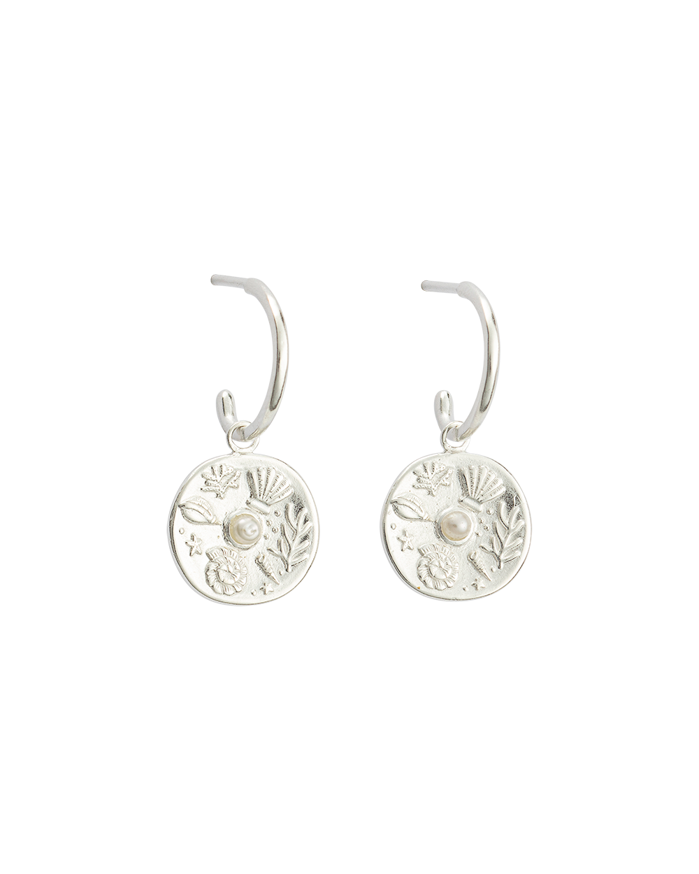 BY THE SEA HOOPS (STERLING SILVER) – KIRSTIN ASH (Australia)