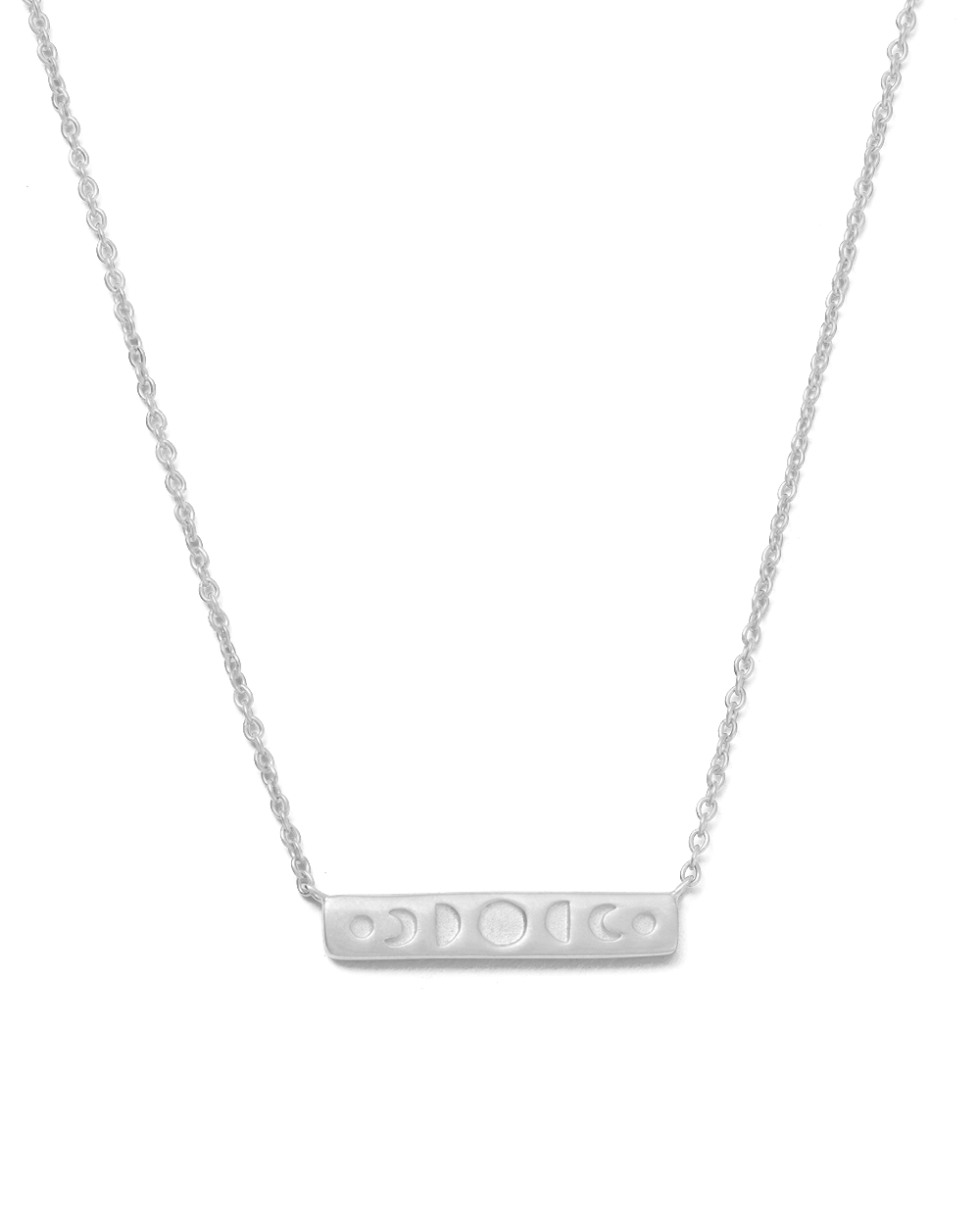 ECLIPSE NECKLACE (STERLING SILVER)