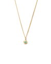 BIRTHSTONE NECKLACE (18K GOLD VERMEIL)