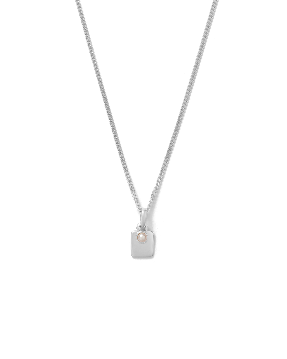 Sterling silver best sale birthstone necklace