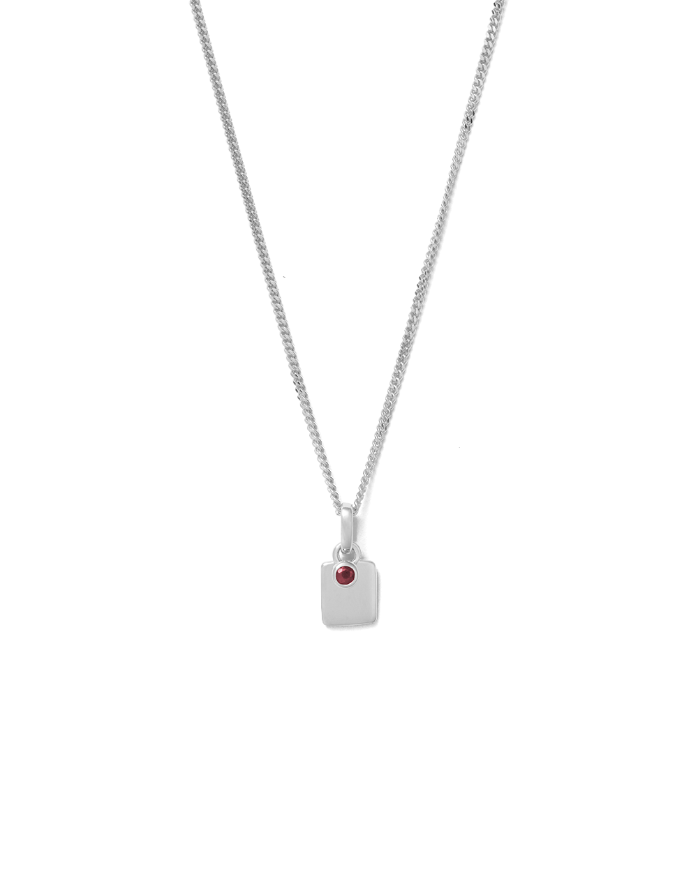 Silver Two Heart Birthstone Personalized Necklace, Heart Name Pendants