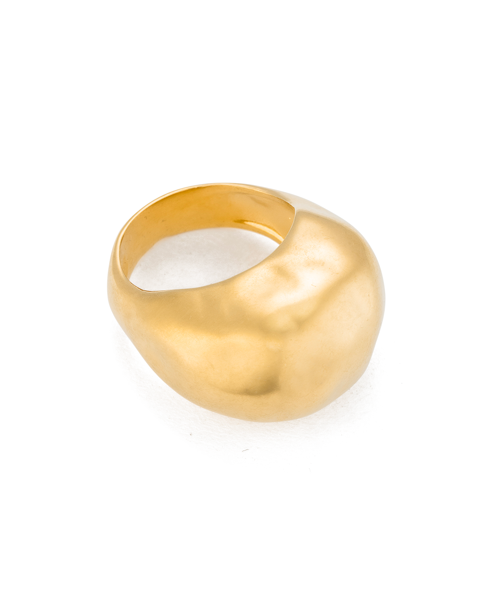 ESSENCE DOME RING 18K GOLD PLATED