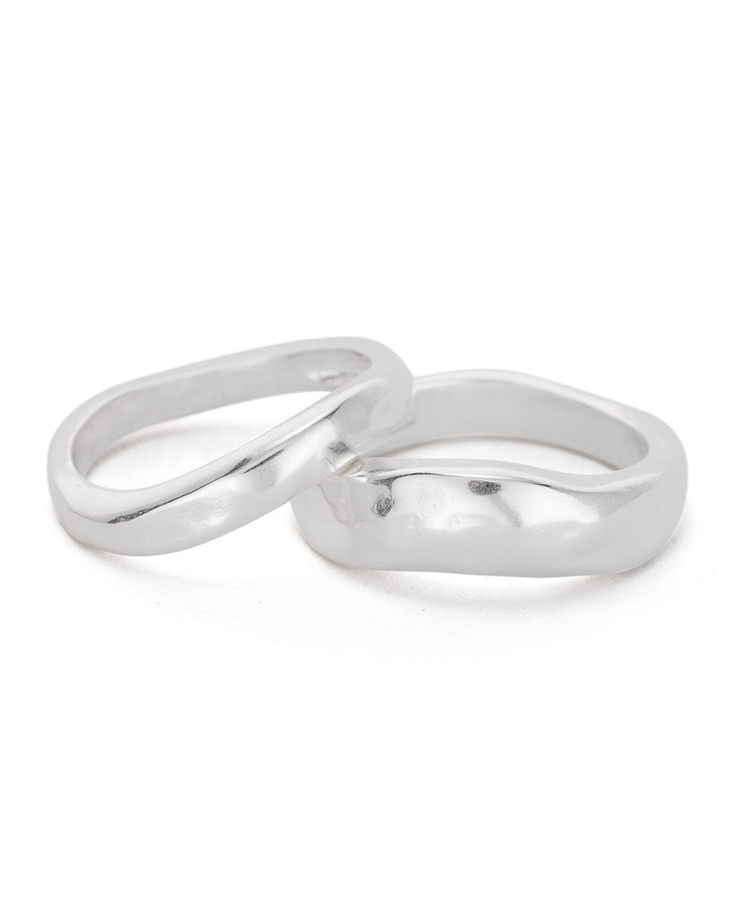 ESSENCE STACKING RING SET (STERLING SIlVER) – KIRSTIN ASH (Australia)